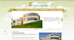 Desktop Screenshot of funerarialadolorosa.es